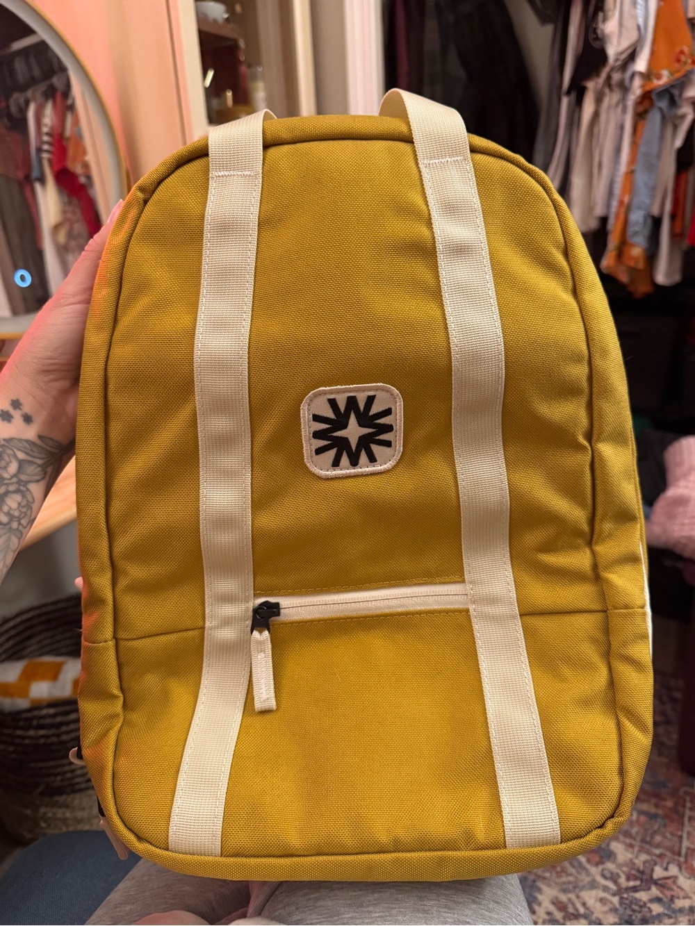 Walker Goods Arrow Book Bag/Back Pack